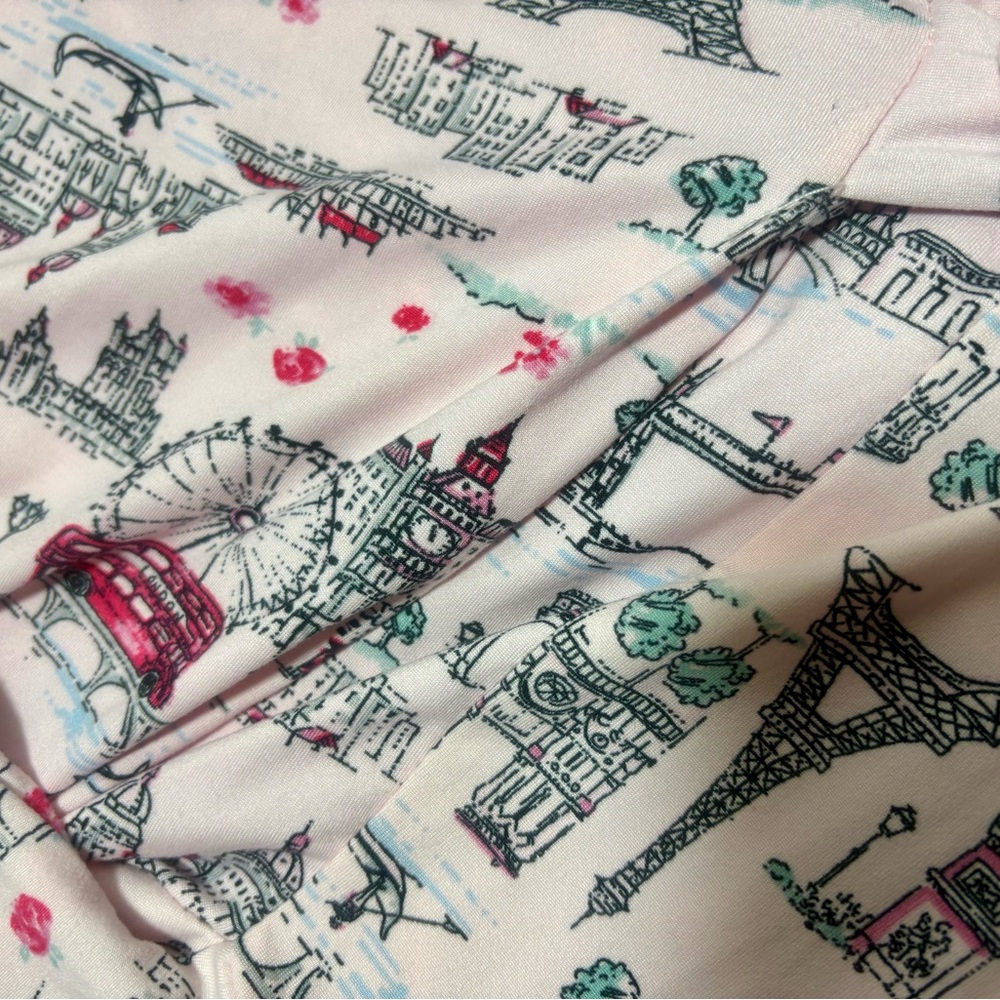 LAURA ASHLEY Pink Patterned Robe - Picture 6 of 6